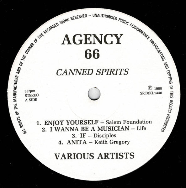 Various : Canned Spirits (LP)