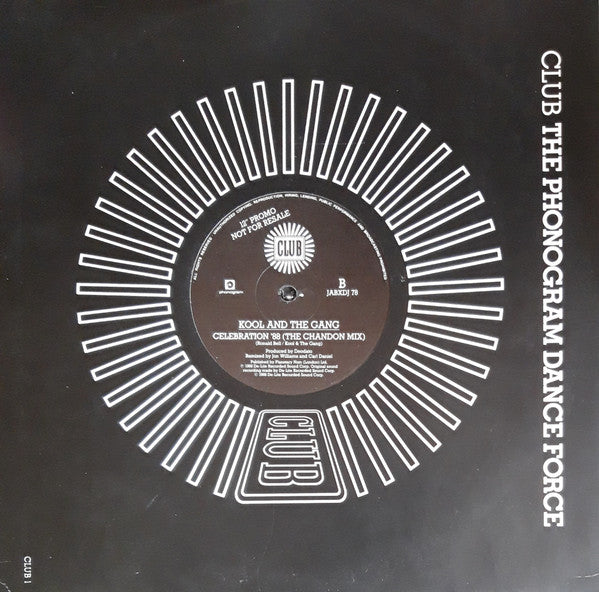 Kool & The Gang : Celebration '88 (12", Promo)