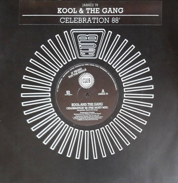 Kool & The Gang : Celebration '88 (12", Promo)