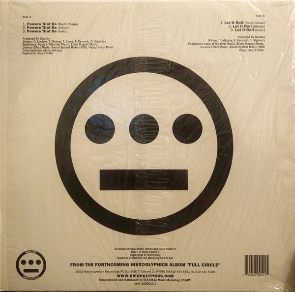 Hieroglyphics : Powers That Be (12")