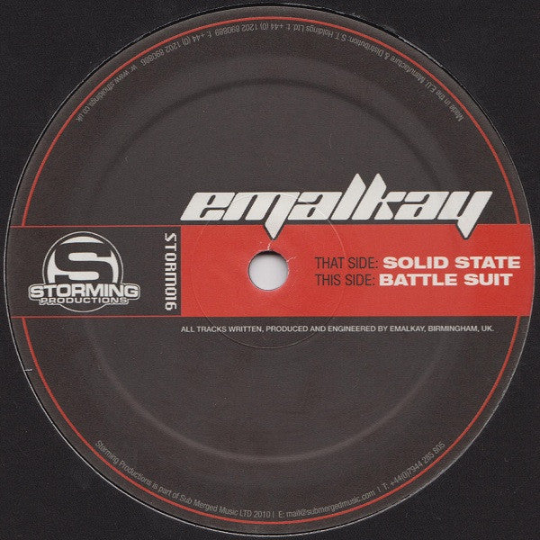 Emalkay : Solid State / Battle Suit (12")