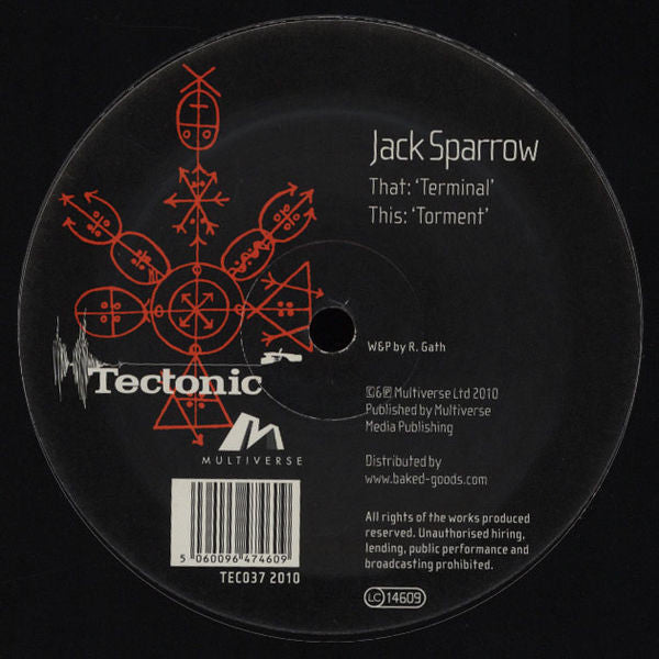 Jack Sparrow : Terminal / Torment (12")