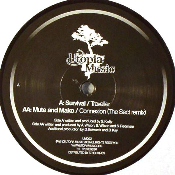 Survival (3) / Mute & Mako : Traveller / Connexion (The Sect Remix) (12")