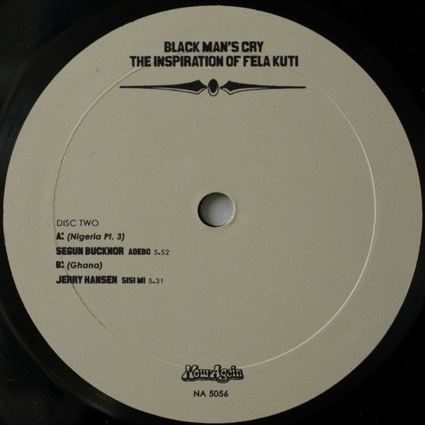 Various : Black Man's Cry: The Inspiration Of Fela Kuti (4x10", Comp + Box)