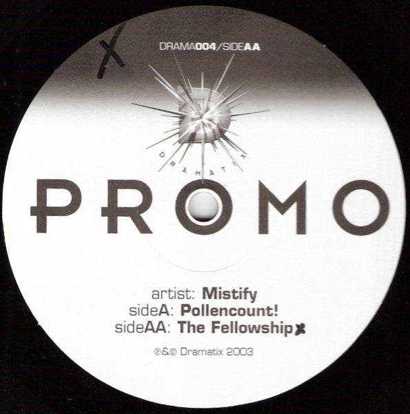 Mistify : Pollencount! / The Fellowship (12", Promo)