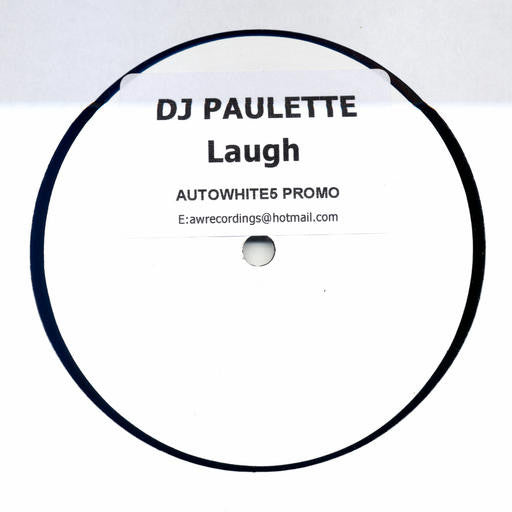 DJ Paulette : Laugh (12", S/Sided, Promo)