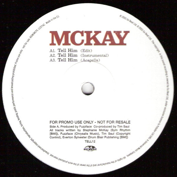 Stephanie McKay : Tell Him (12", Promo)