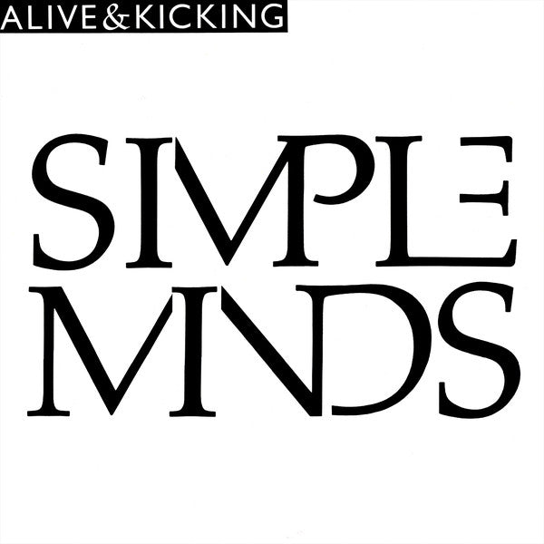 Simple Minds : Alive & Kicking (12", Single)