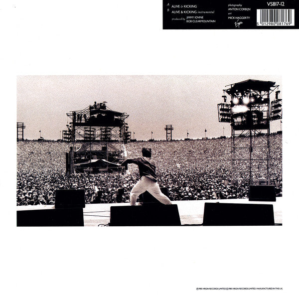 Simple Minds : Alive & Kicking (12", Single)