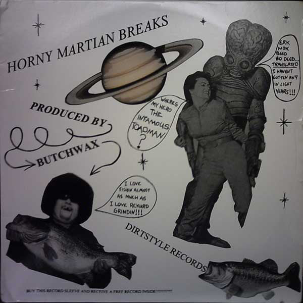 Butchwax : Horny Martian Breaks (12", RP)