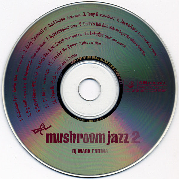 DJ Mark Farina* : Mushroom Jazz 2 (CD, Comp, Mixed)