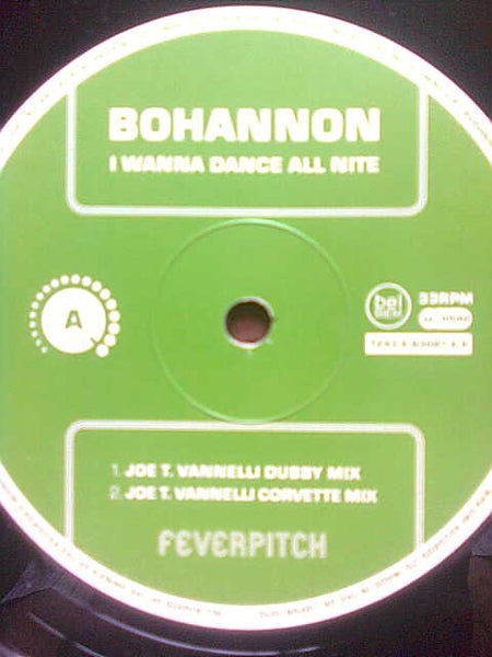 Bohannon* : I Wanna Dance All Nite (12")
