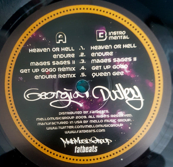 Georgia Anne Muldrow & Dudley Perkins : Heaven Or Hell (12", EP)
