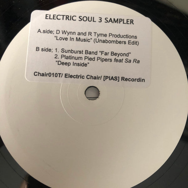 Various : Electric Soul 3 Sampler (12", Smplr, W/Lbl)