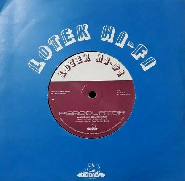 Lotek Hi-Fi : Percolator / The Refil (7")