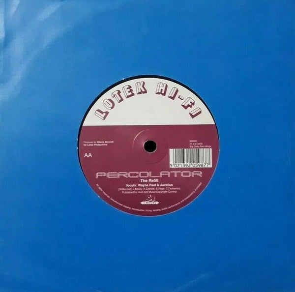 Lotek Hi-Fi : Percolator / The Refil (7")