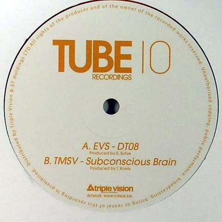 EVS (2) / TMSV : DT08 / Subconscious Brain (10", Ora)