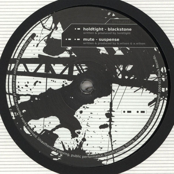 Hold Tight / Mute (13) : Blackstone / Suspense (12")
