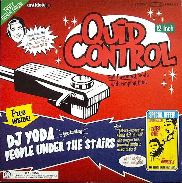 DJ Yoda Featuring People Under The Stairs : Quid Control (12")