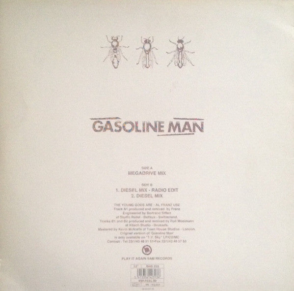 The Young Gods : Gasoline Man (12", Ltd)