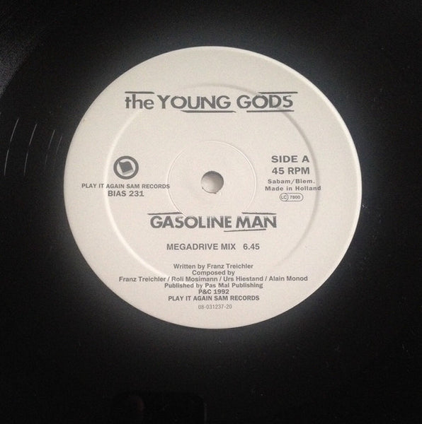 The Young Gods : Gasoline Man (12", Ltd)