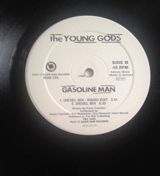 The Young Gods : Gasoline Man (12", Ltd)