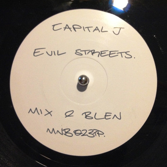 Capital J / Kryptic Minds : Evil Streets / Metal Gear (Remix) (12", W/Lbl)