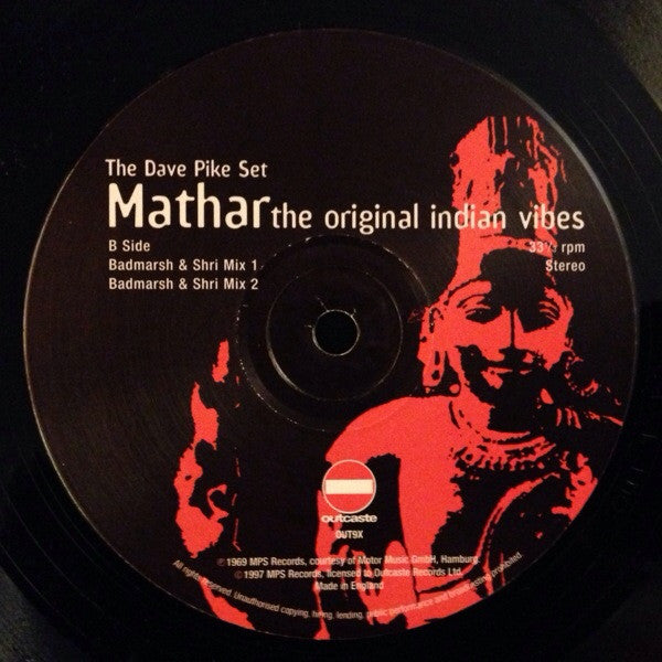 The Dave Pike Set : Mathar - The Original Indian Vibes (12")