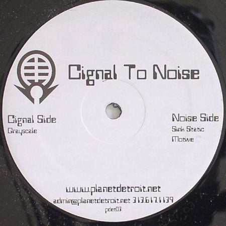 Cignal To Noise : Cignal To Noise (12")