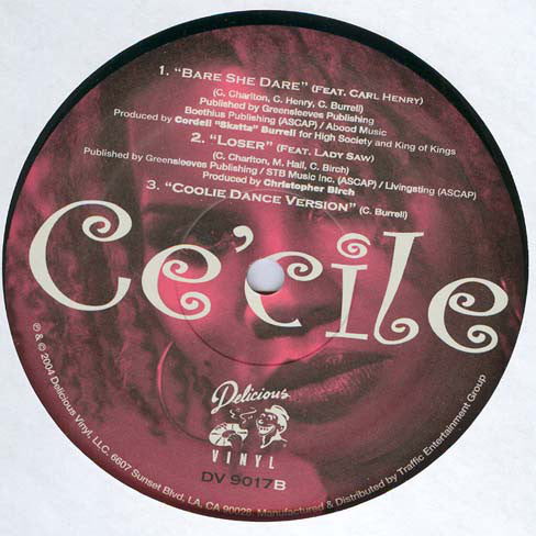 Ce'cile : Hot Like We / Bare She Dare (12")