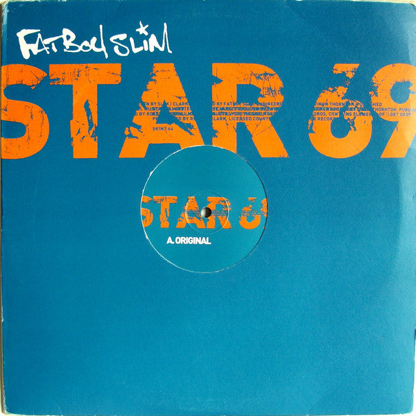 Fatboy Slim : Star 69 (2x12", Promo)