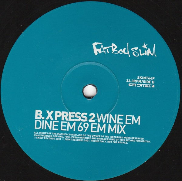 Fatboy Slim : Star 69 (2x12", Promo)