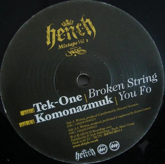 Tek-One / Komonazmuk : Broken String / You Fo' (12")