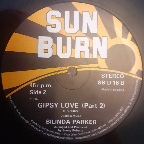 Bilinda Parker* : Gipsy Love (12")