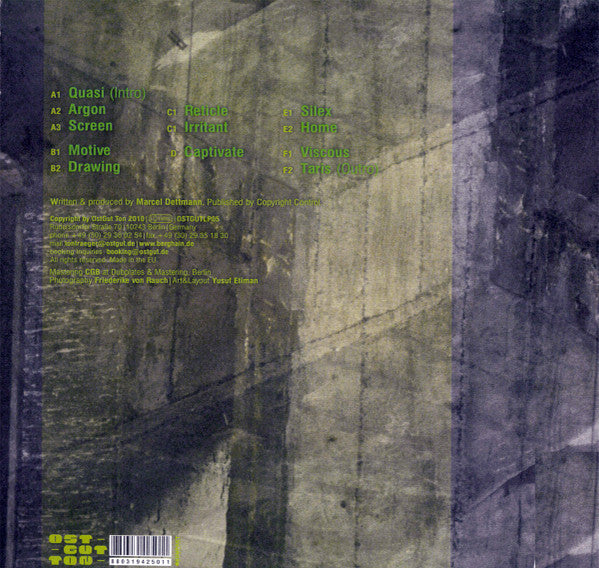 Marcel Dettmann : Dettmann (3x12", Album)