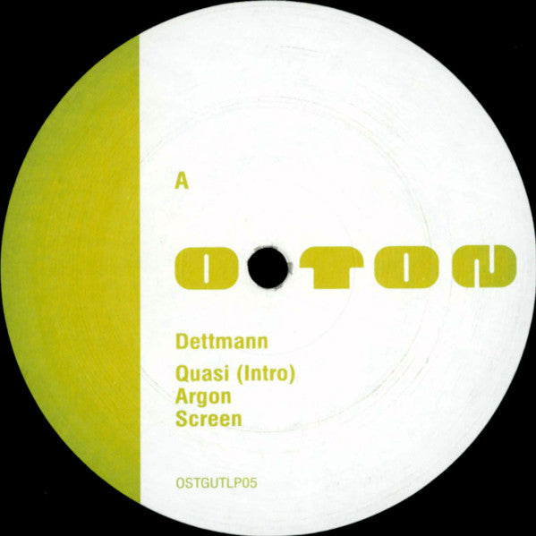Marcel Dettmann : Dettmann (3x12", Album)