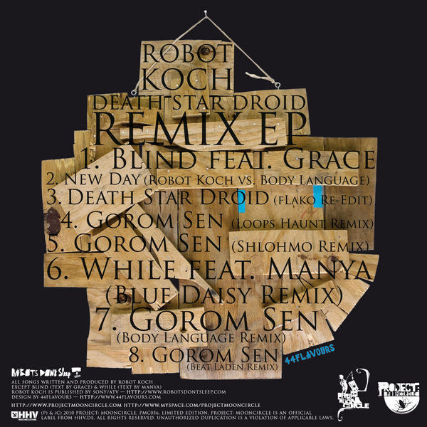 Robot Koch : Death Star Droid Remix EP (12", EP, Ltd)