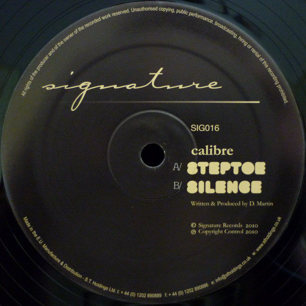 Calibre : Steptoe / Silence (12")