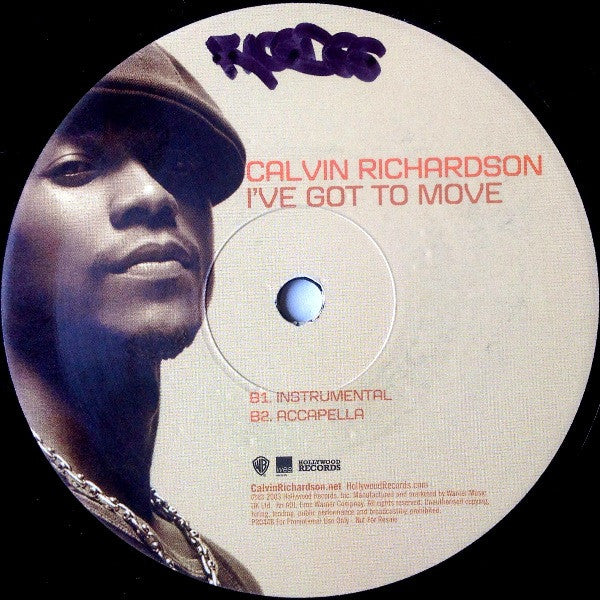 Calvin Richardson : I've Got To Move (12")