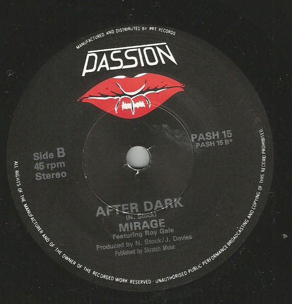 Mirage (12) Featuring Roy Gayle : Give Me The Night (Medley) (7")