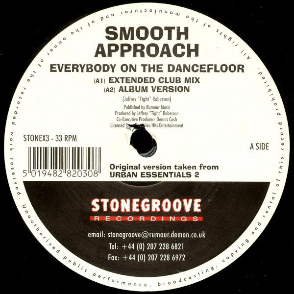 Smooth Approach : Everybody On The Dancefloor (12")