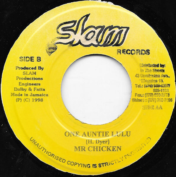 Lexxus / Mr. Chicken : Do You Hear / One Auntie Lulu (7")