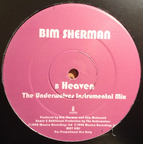 Bim Sherman : Heaven (12", Promo)