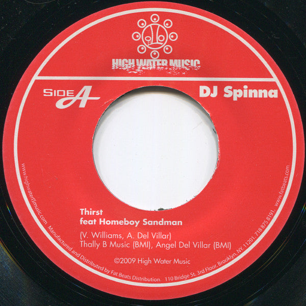 DJ Spinna : Thirst / Summer Madness (7", Single)