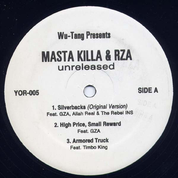 Masta Killa & RZA : Unreleased (2xLP, Unofficial)