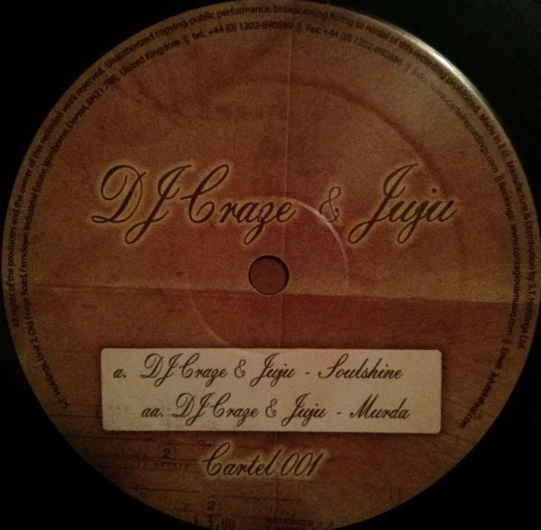 DJ Craze & Juju : Soulshine (12")