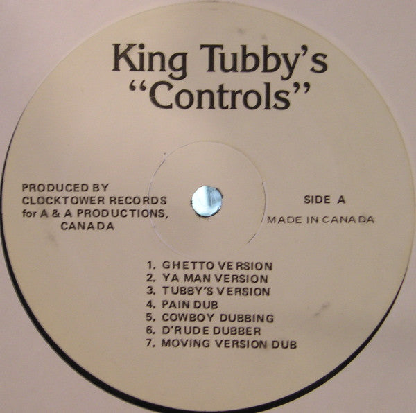 King Tubby & The Aggrovators : King Tubby's "Controls" (LP, Album, RP)