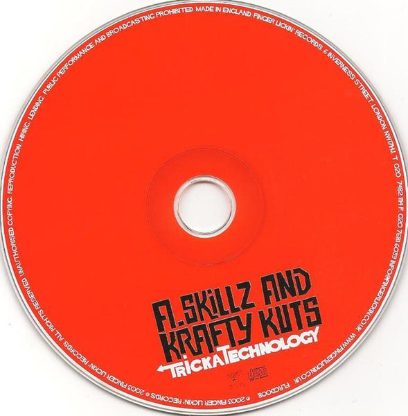 A-Skillz + Krafty Kuts : Tricka Technology (CD, Album)