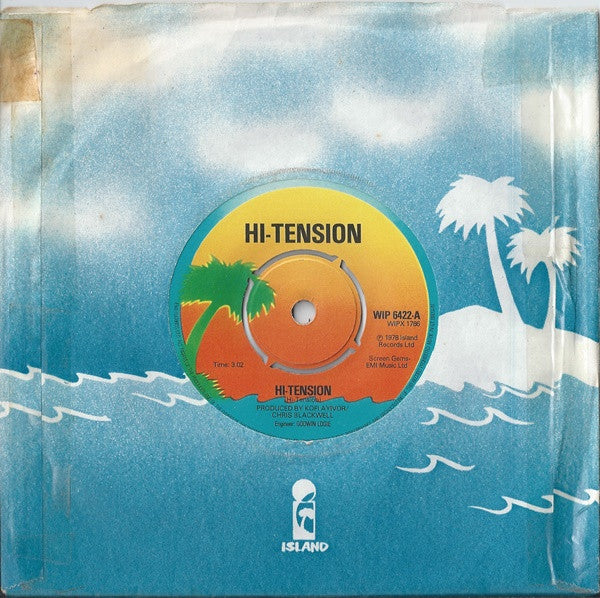 Hi-Tension : Hi Tension (7", Single)