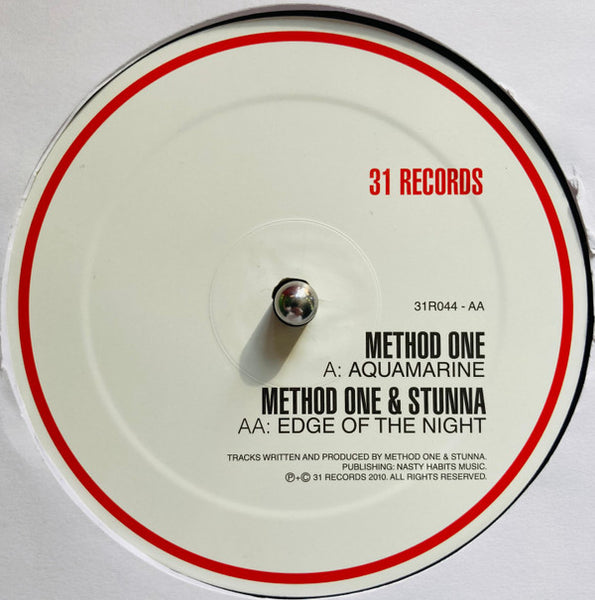 Method One / Method One & Stunna : Aquamarine / Edge Of The Night (12")